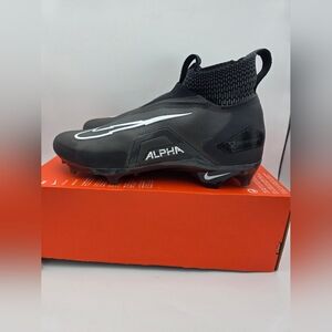 Nike Alpha Menace Elite 3 'Black Grey' Football Cleats